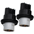 LIZAPUS 2PCS Light Bulb Socket Compatible with Dodge Avenger