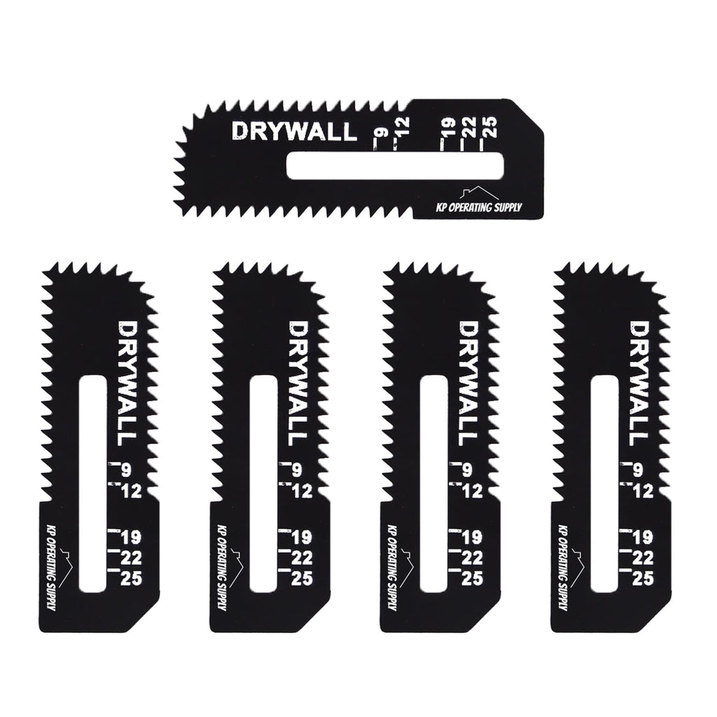 KP Operating Supply Drywall Saw Blades for Makita Cut Out Saw, 5 Pack