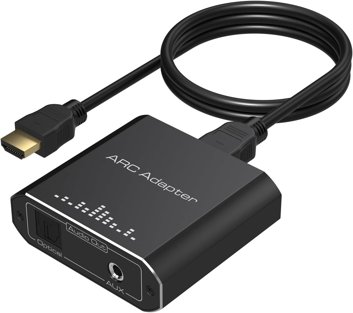 HDMI ARC Audio Extractor 192KHz Just Work for HDTV ARC to Optical/RCA Audio Converter RCA to 3.5MM AUX+Toslink Output