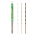 HLOFIZI 1/8 x 12 Inch Long Drill Bit (3 Pack) M2 High Speed Steel Drilling for Wood and Metal, with 8-1/2 Inch Flute