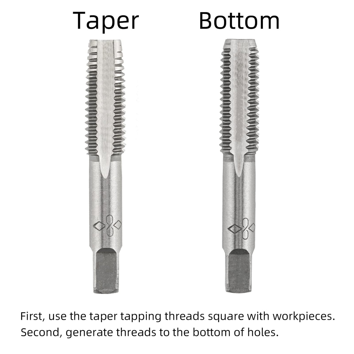 Aceteel M14X1.0 Metric Hand Thread Tap Right Hand