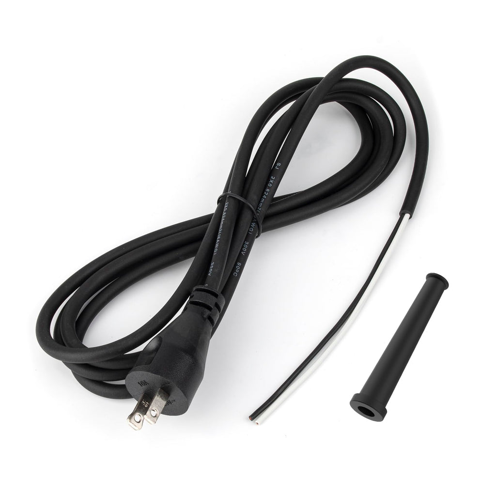 33007298 Power Cord for DEWALT Corded Electric Tools, 2 Wire 18 Gauge (8Ft)