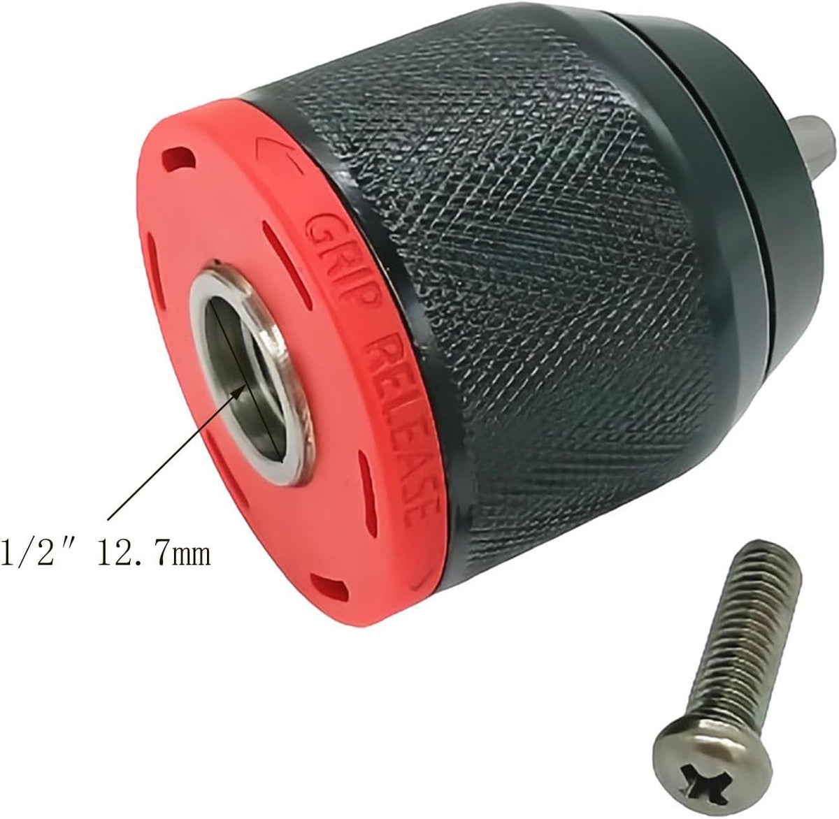 766015-4 N454251 Fit for Milwaukee 2608/2504/2606/2701/2607/2702/3404/2503 Drill Chuck 1/2-20UNF Mount 1.5-13mm Clamping Capacity
