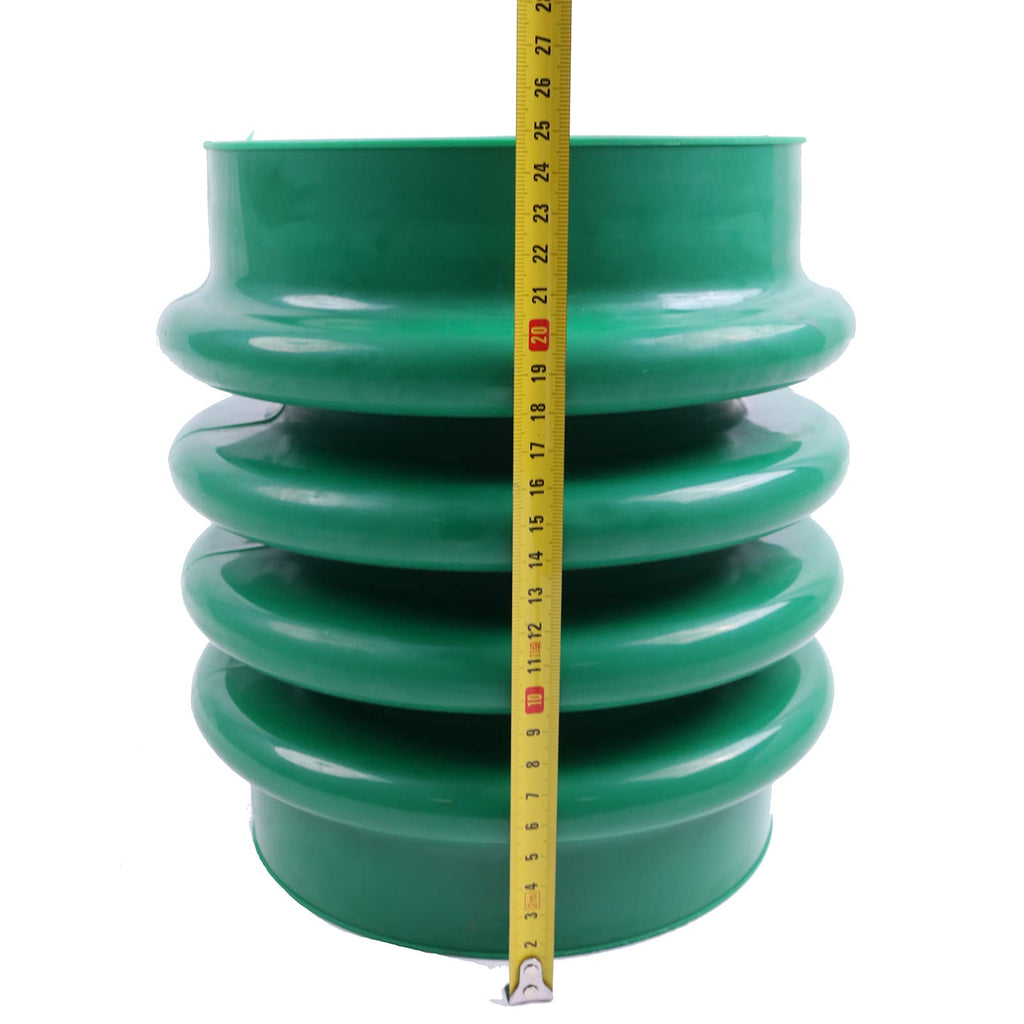 IEQFUE Green Bellows Boot Industrial Tool Parts 1006882 Compatible with Wacker BS60-2i BS60-4 BS60-45 BS600 BS600S BS60Y BS650 BS65Y BS70-2i BS700 DS70 DS720 Mikasa 74F 74FA