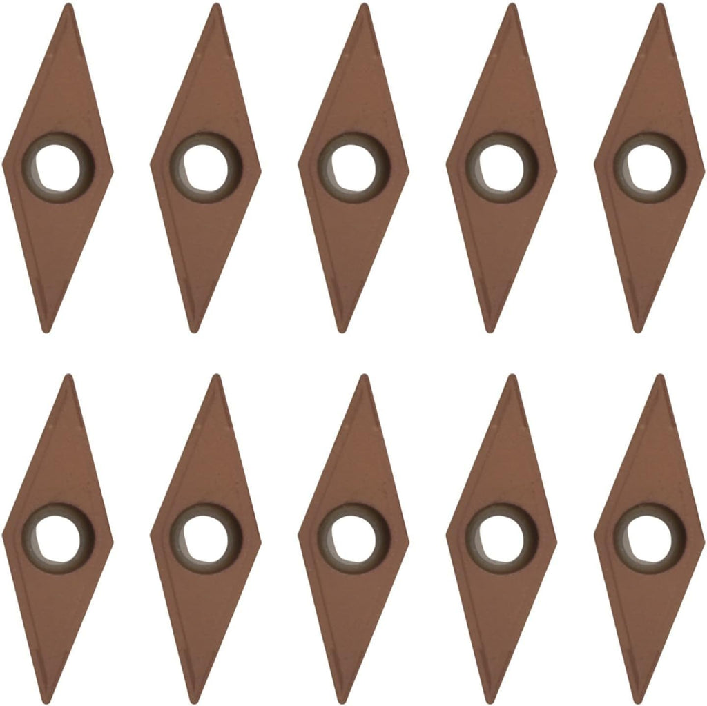 10pcs VCMT160404 Carbide Inserts