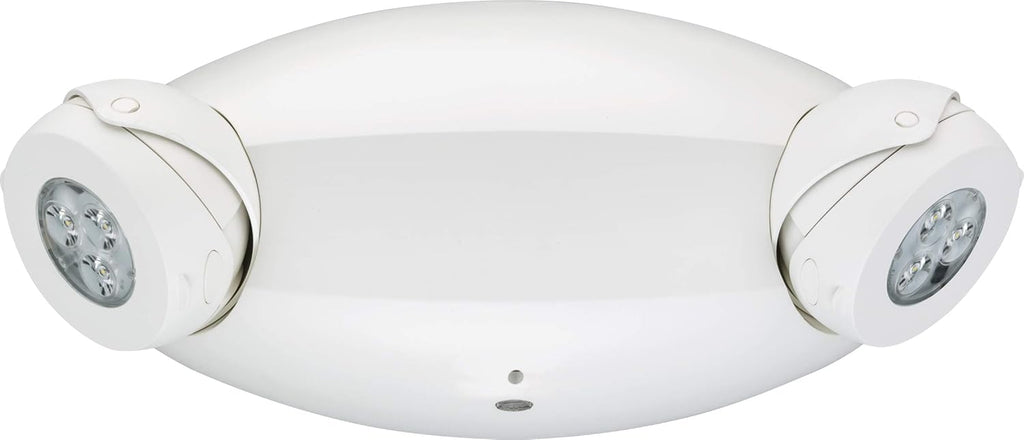 Lithonia Lighting Quantum LED Emergency Light, 2 Adjustable Heads, UVOLT
