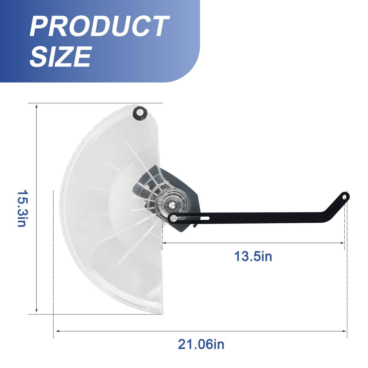 12" Miter Saw Safety Blade Guard for Ryobi Compound Miter Saws