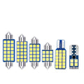 for Hyundai i30 2009 2010 2011 2012, 4pcs Error Free Auto LED Bulbs Car Interior Light Kit FD Dome Reading Lights Trunk Lamps