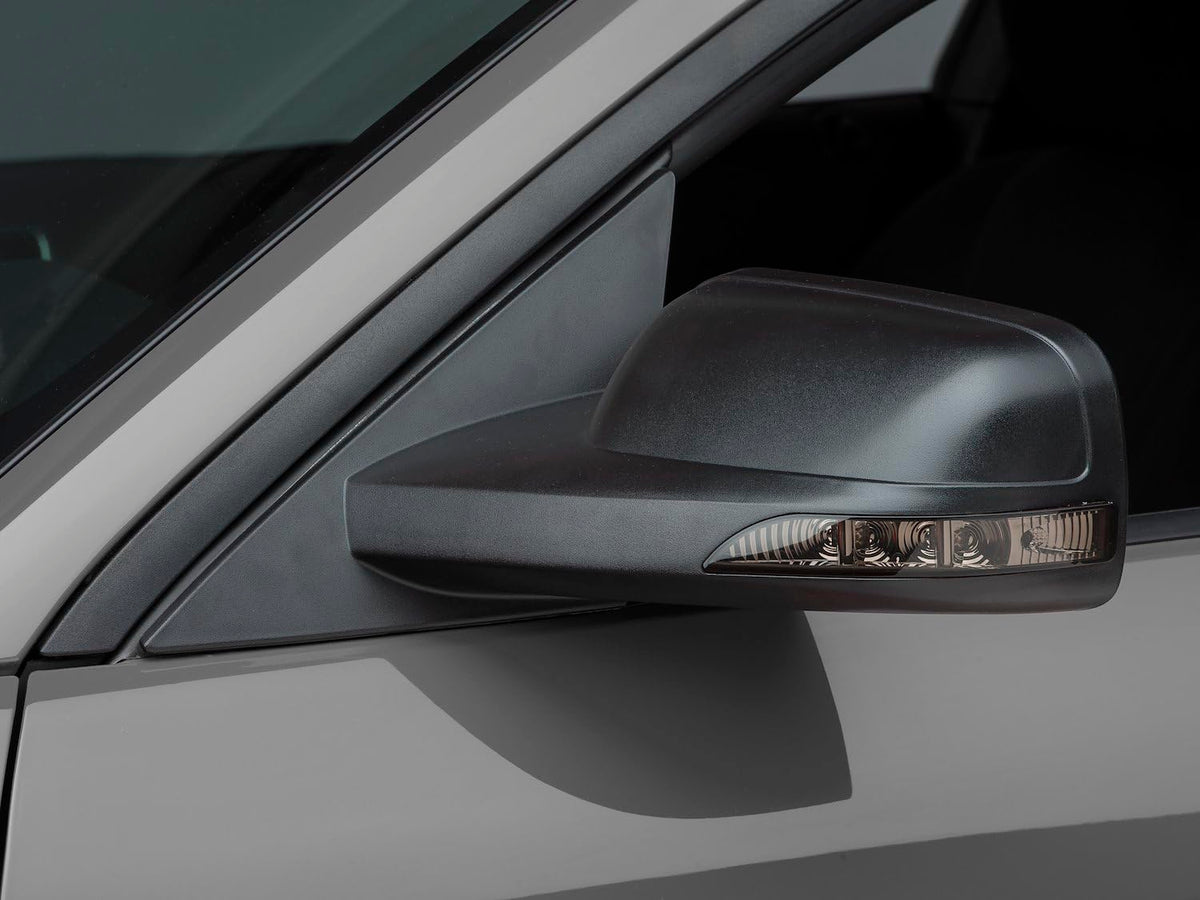 Raxiom Directional Sideview Mirrors with Turn Signals Compatible for 05-09 Mustang