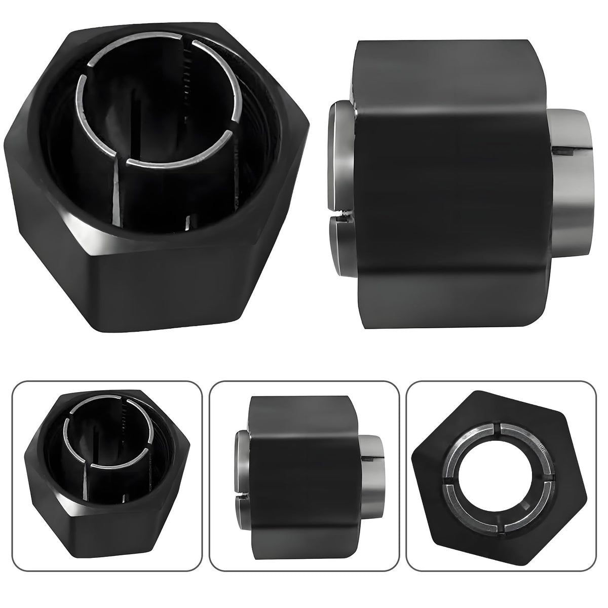 Yutacorex RC050DW 1/2" Router Collet Replacement for Bosch 1617, 1617EVS, 1618, 1618EVS, 1613, 1613EVS Router Part No. 326286-03,2610906284, 323-421 RC050DW