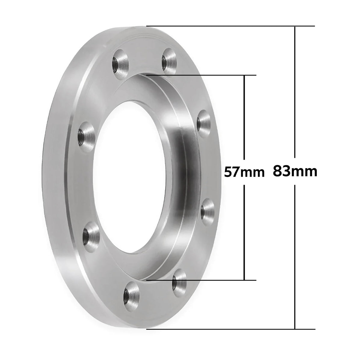 BMWOOD NCK-3.75Z-FP Face Plate Ring for BMWOOD NCK Series Woodturning Lathe Chuck, Compatible with the Chucks Super NOVA2, G3 Nova, Robert Sorby Patriot, Record Power SC3, Record Power SC4.
