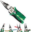 2026 New 8 in 1 Wire Stripper with Voltage Tester, Wire Stripping Tool for Heavy Duty 12-220V AC/DC Tester