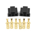 uxcell 2 Sets Car Socket Xenon Light Bulb Truck Connector for H4/9003/HB2