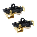 Tovyvw Pack of 2 N174542 Carbon Brush Holder Fits DWE315 Replacement Part New Compatible with DeWalt