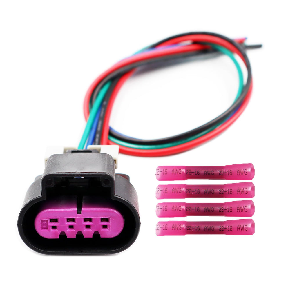 LIZAPUS Front Headlamp Headlight Connector Compatible with Dodge Charger