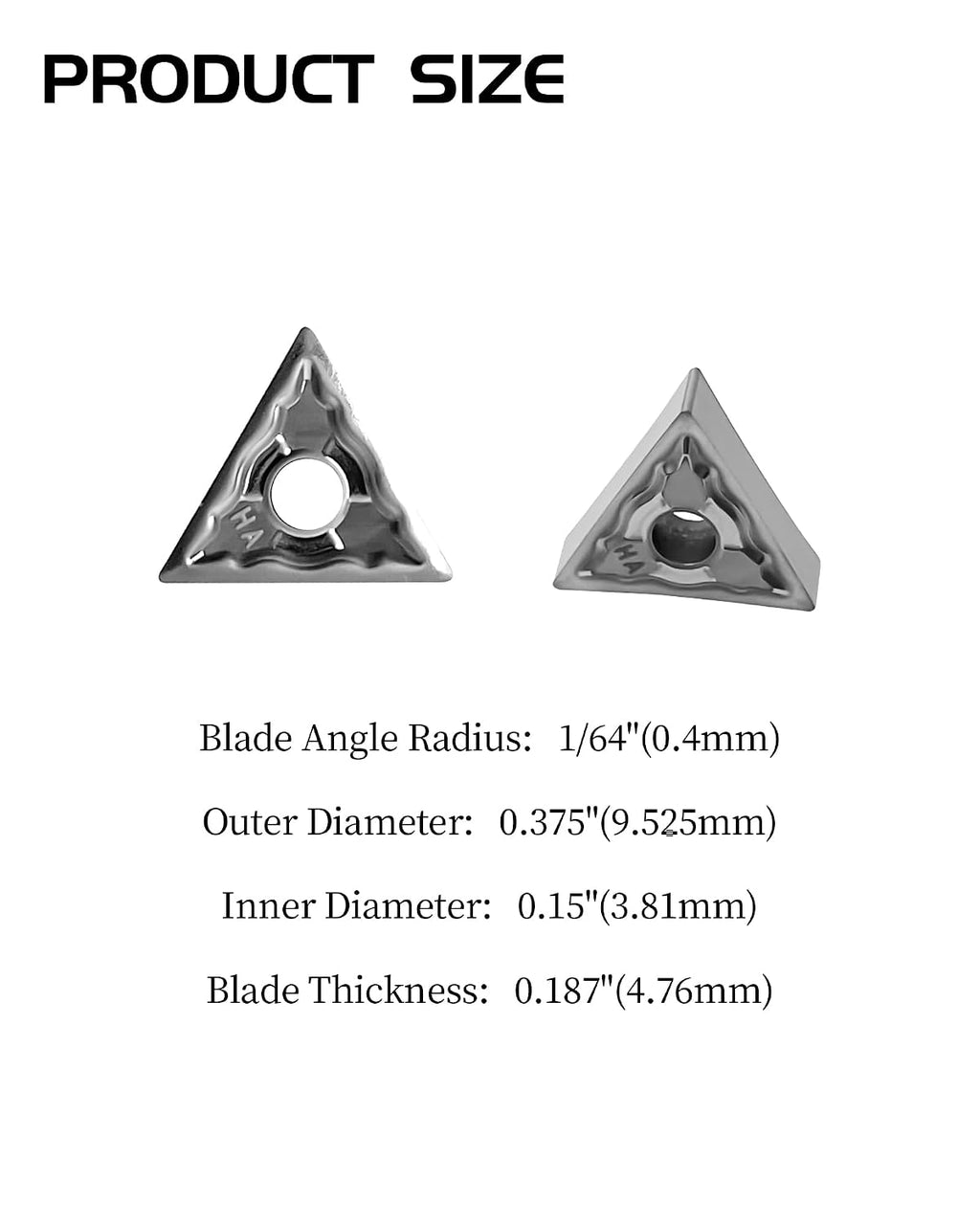 TNMG331 TNMG160404 Carbide Inserts for Aluminum