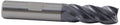 Champion Cutting Tool XLVC-3/4 High Performance Tiain Coated End Mills with 45-Degree Chamfer