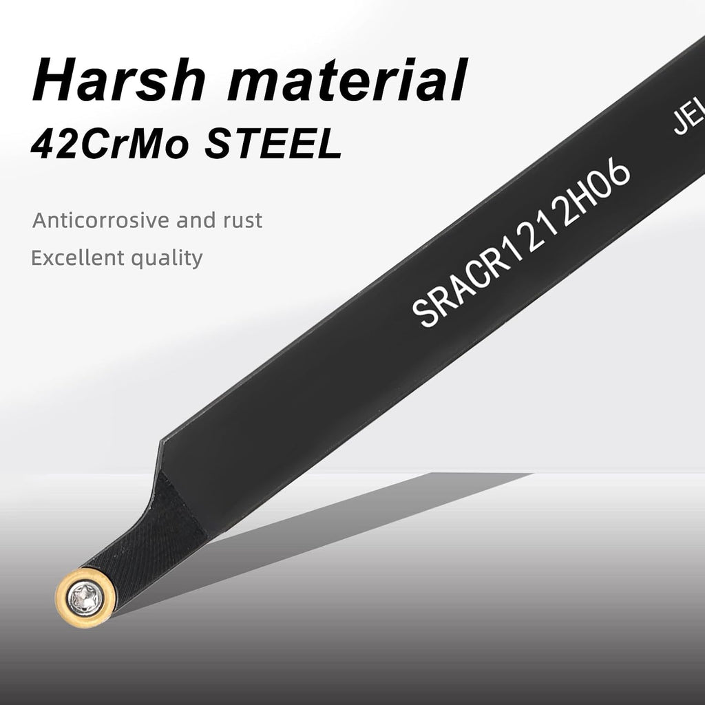 1/2" 12mm Indexable Lathe Turning Tool 12Pcs Kit for Turning