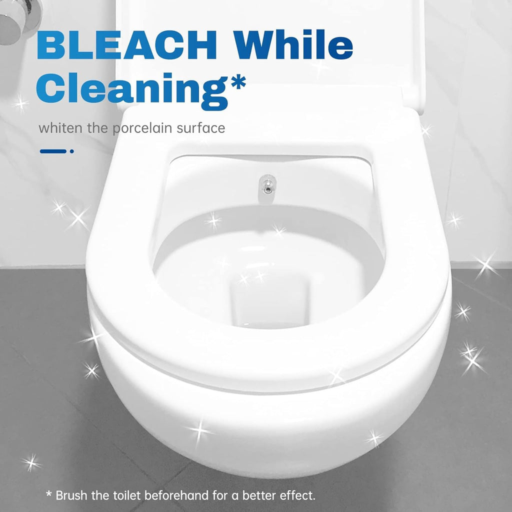 Toilet Bowl Cleaner Tablets, 80 Pack, Auto Bleach, Long-Lasting