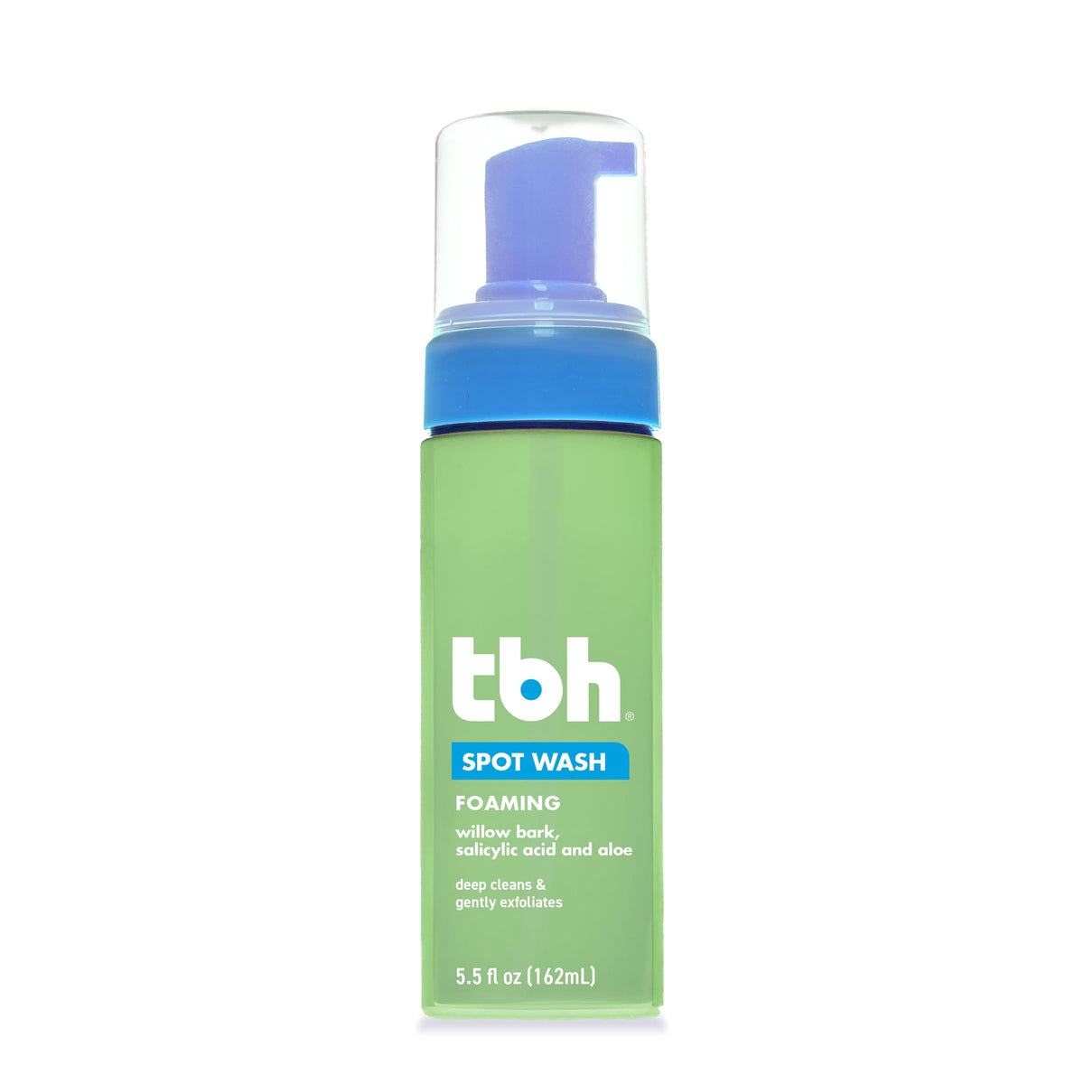 Kids Spot Foam Face Wash – Gentle Daily Cleanser for Preteens & Teens – Salicylic Acid & Willow Bark for Oily &