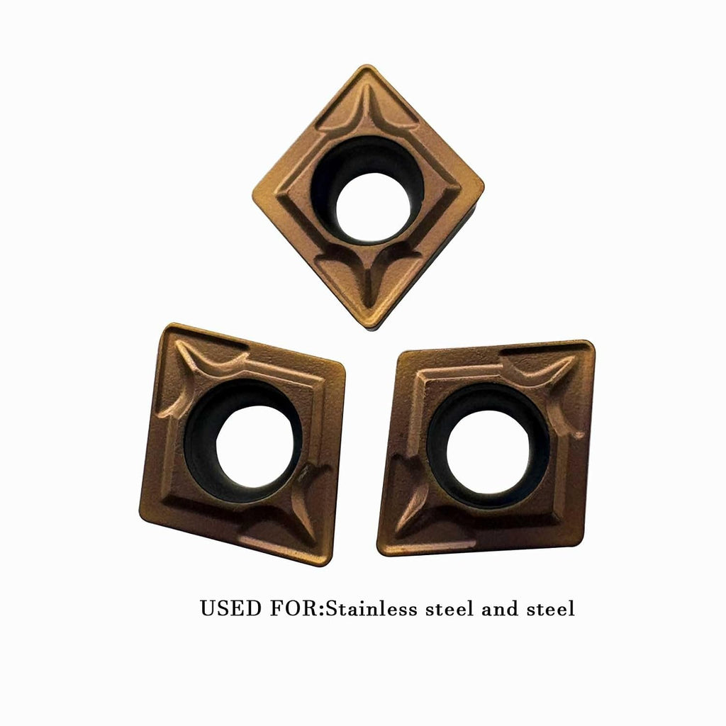 CCMT21.51 CCMT060204 Carbide Turning Inserts for Stainless Steel & Steel