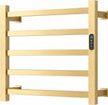 Luxury Towel Warmer Rack for Bathroom, Wall Mounted Heated Towel Rack with Timer & Temperature Control, 5 Bar