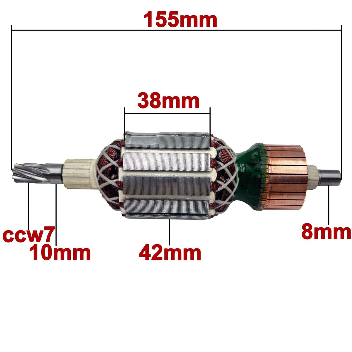 For Hilti TE50 TE‑50 Armature Rotor AC220V‑240V, Rotary Hammer Breaker Power Tool Spare Part