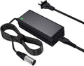 24V 2A 3-pin XLR Electric Scooter Charger Compatible with Go-Go Elite Traveller, Pride Mobility, Jazzy Power Chair Charger & Plus Ezip Mountain Trailz