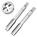 Aceteel M12X1.25 Hand Tap and Round Die Set Right Hand