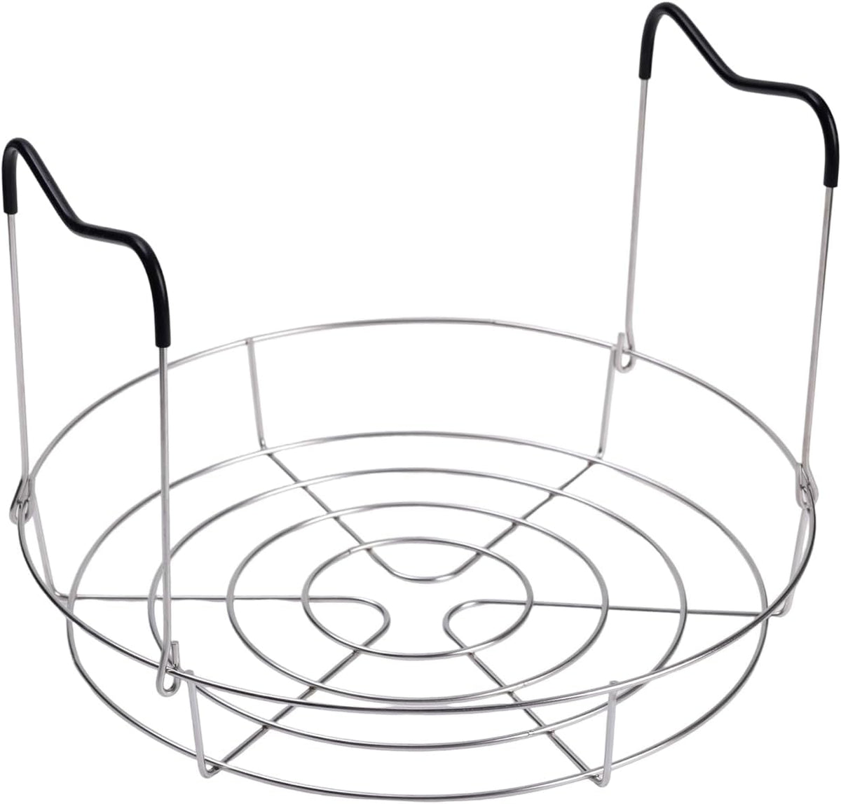 12in Stainless Steel Canning Rack, Heat Resistant Silicone Handles