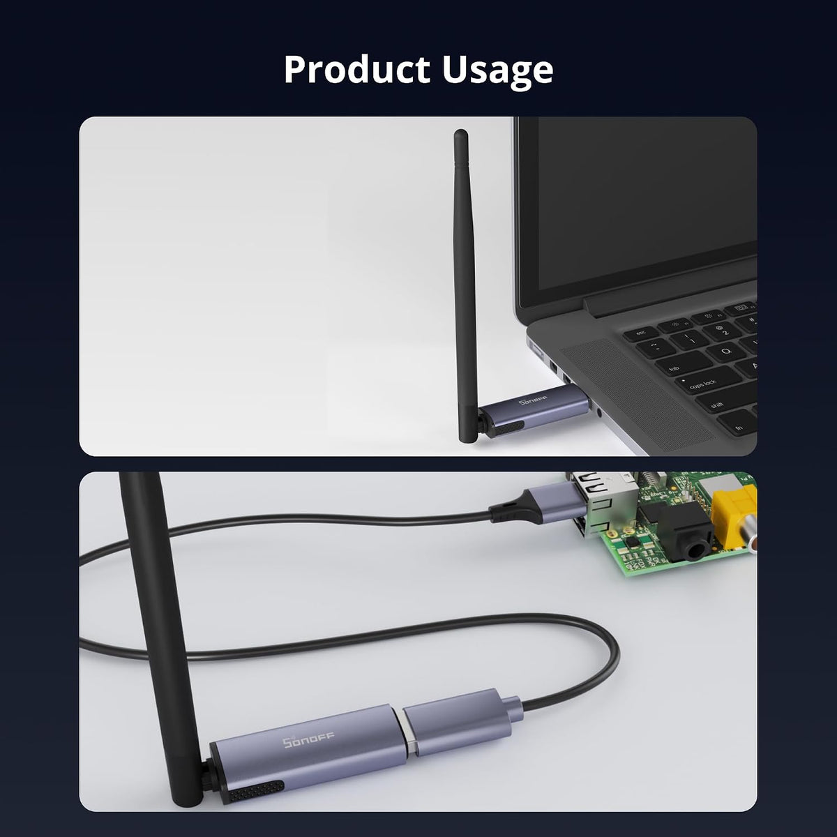 Zigbee 3.0 USB Dongle Plus MG24, Zigbee Gateway with EFR32MG24, Thread & Zigbee USB Stick, Zigbee Controller for Home