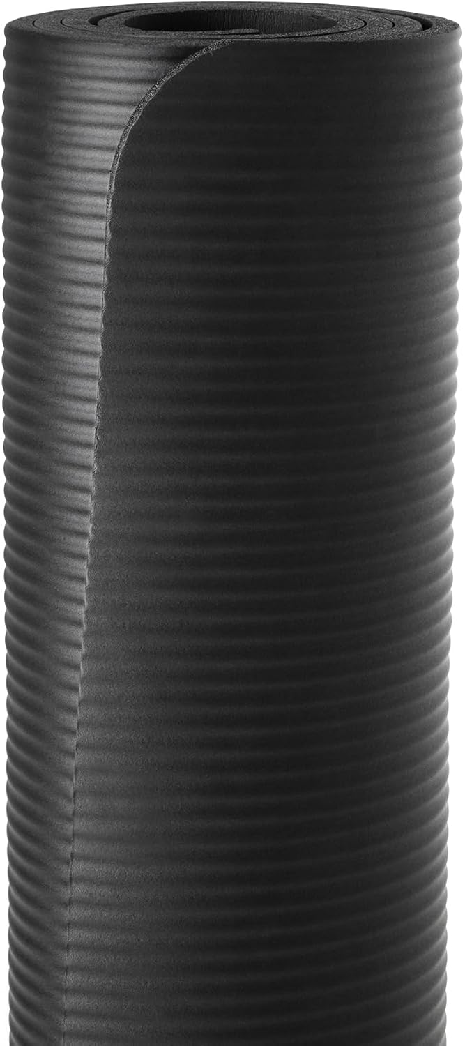 Extra Thick Exercise Yoga Mat with Carrying Strap