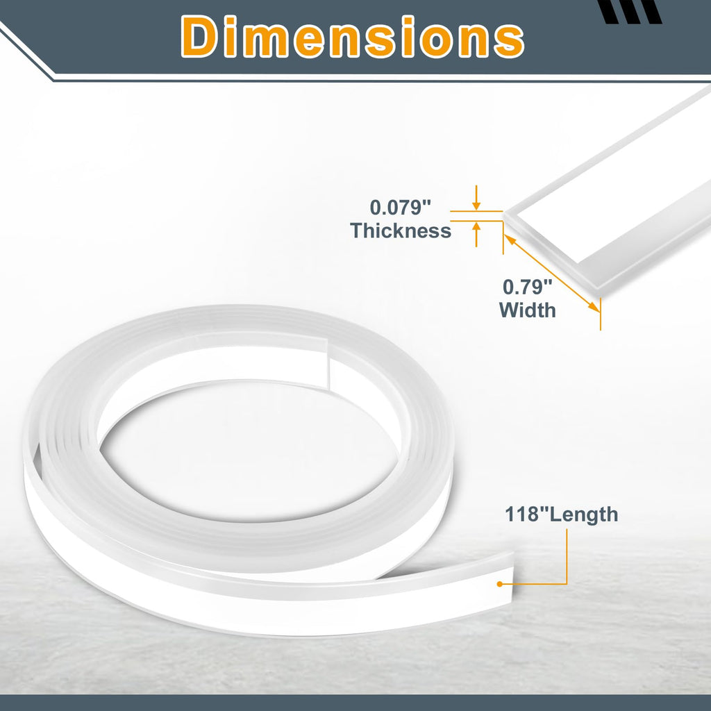 Tweaklt 2PK 118" Splinter Guard Strip – Compatible Festool Guide Rails