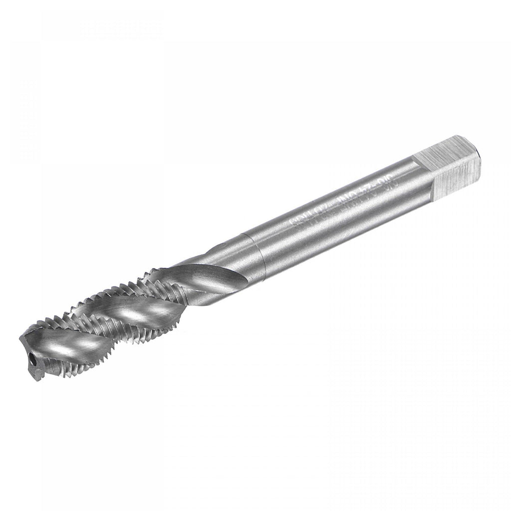 uxcell Spiral Flute Taps 3/8-24 UNF 2B High Speed Steel (HSS) Uncoated Tap