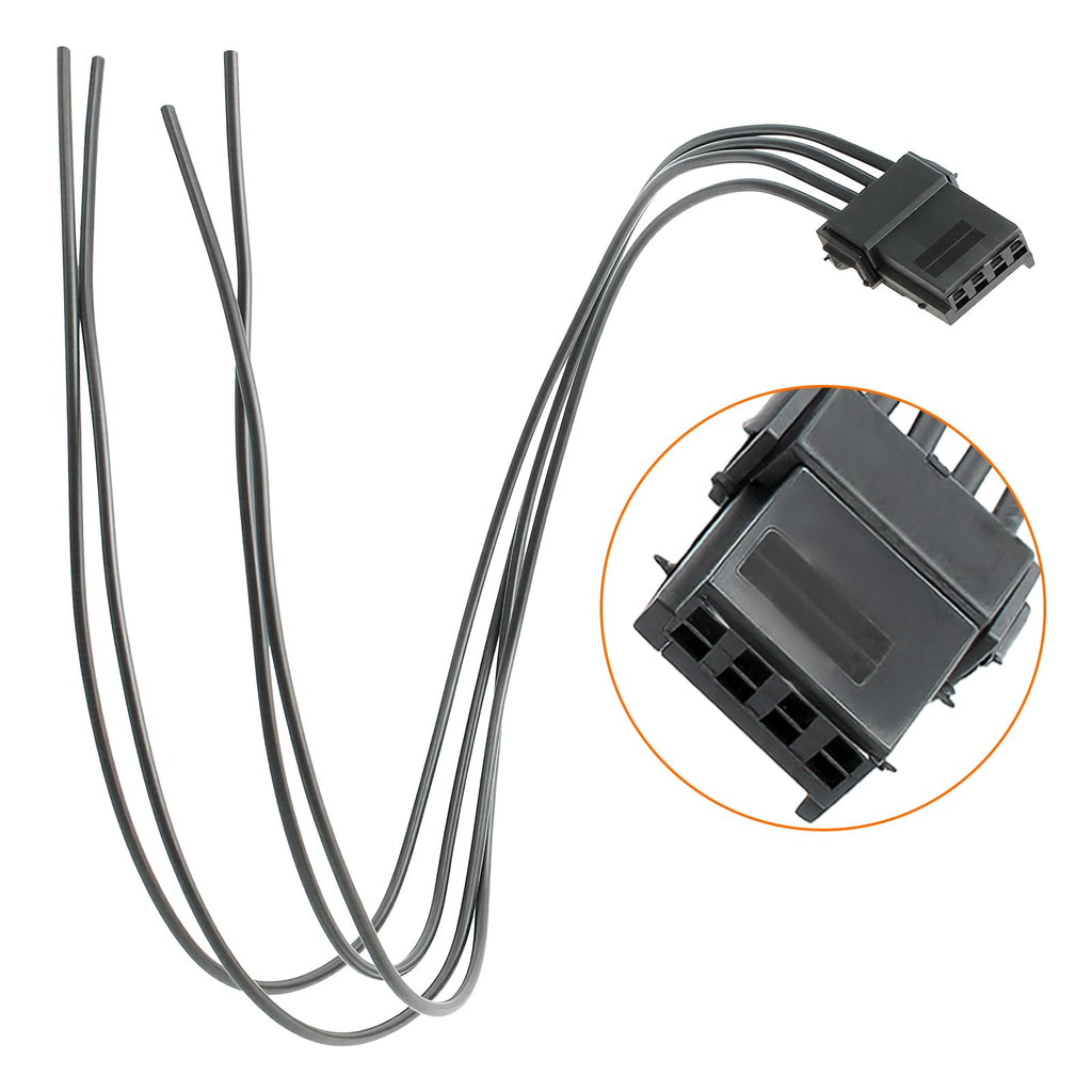 GoaMotors AMP 1241634-3 Xenon HID Headlight Igniter Plug Connector Pigtail Wire for AL 1 307 329 076 igniter