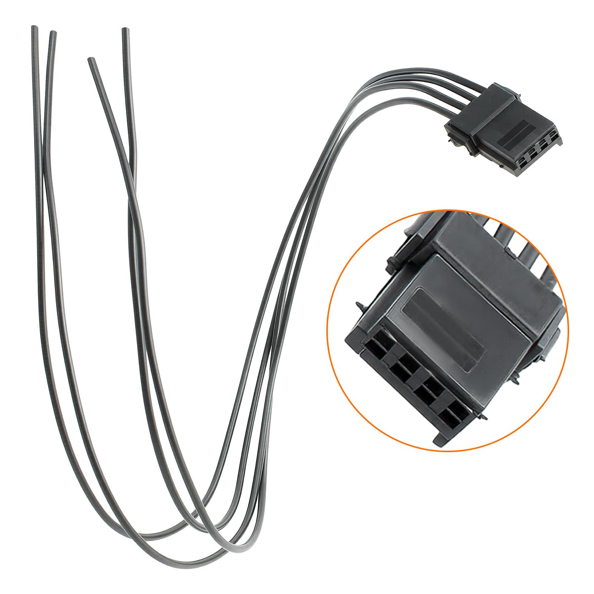 GoaMotors AMP 1241634-3 Xenon HID Headlight Igniter Plug Connector Pigtail Wire for AL 1 307 329 076 igniter
