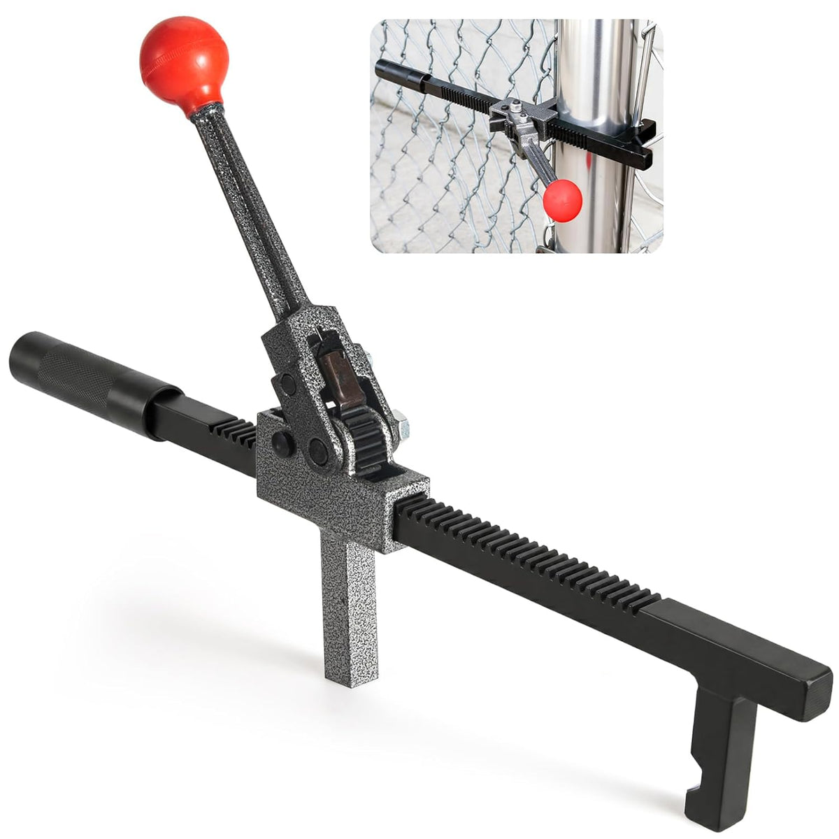 Chain Link Fence Stretcher Tool, Fence Puller, Tightener & Tensioner