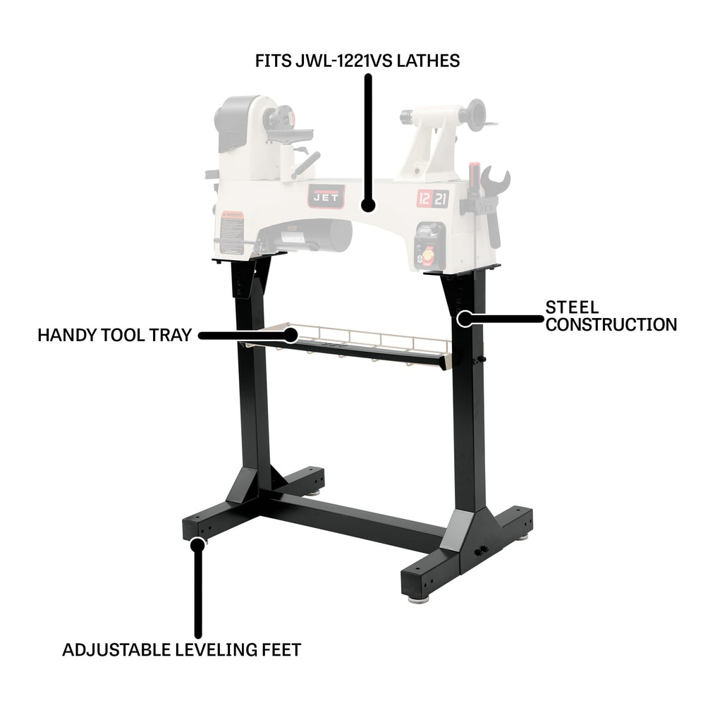 JET Stand, for JWL-1221VS Lathe (719202A)