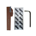 MGEHR1616 Grooving Tool Holder 5/8in Holder +11pcs MGMN300 Carbide Inserts