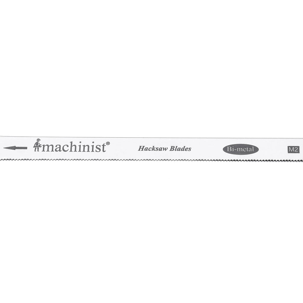 Imachinist S121224x5 12" in Long, 1/2" Wide, 24 TPI, Hacksaw Blades, 5 Pack