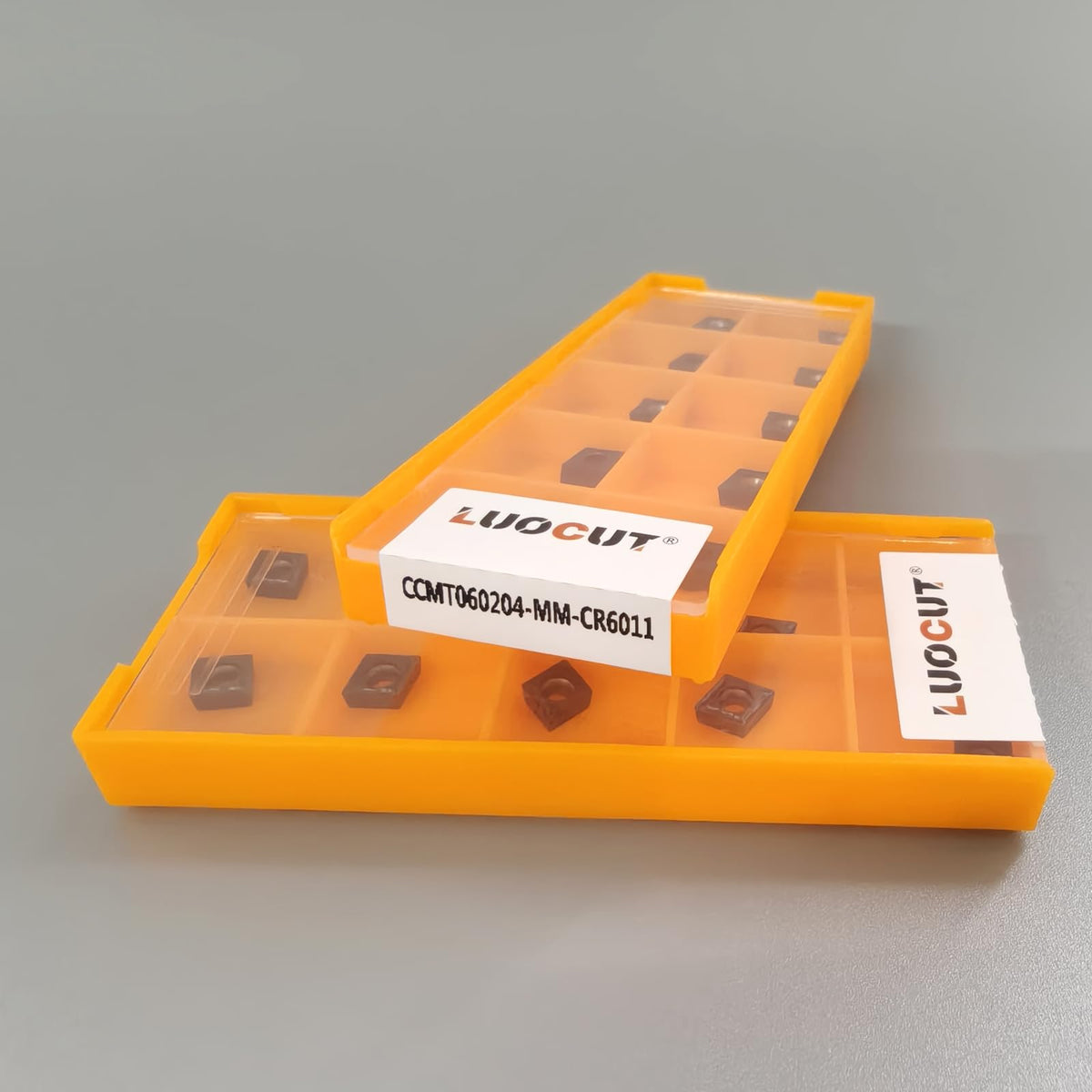 20PCS CCMT21.51 CCMT060204 Lathe Turning Inserts for Stainless Steel-CR6011