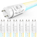 Sunco 6 Pack 4 Foot T8 LED Tube Light Bulbs, Ballast Bypass, 5CCT, 18W
