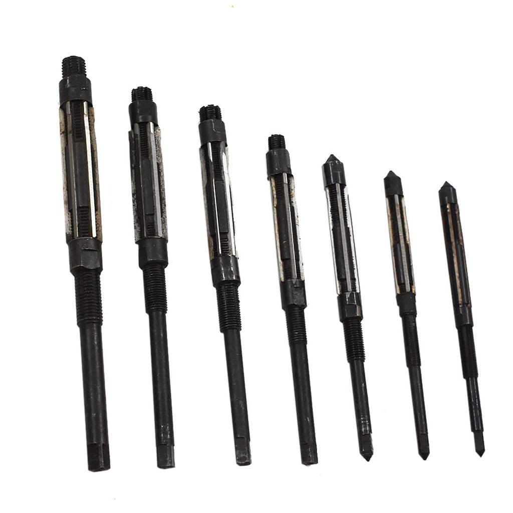 LiGuVCY 7Pcs High Speed Steel Adjustable Hand Reamers HV-H3, 1/4 to 15/32