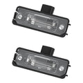 Briny River 2 Pcs Car License Plate Lights 1J6943021 Compatible with VW Golf MK4 Polo