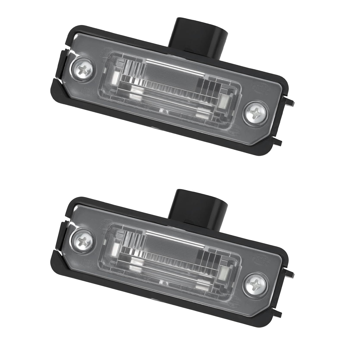 Briny River 2 Pcs Car License Plate Lights 1J6943021 Compatible with VW Golf MK4 Polo