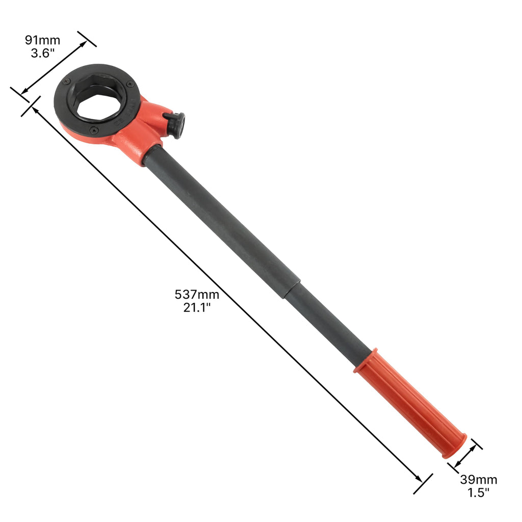 HFS(R) NPT Pipe Threading Handle for 1/4" to 1-1/4" Threading Dies