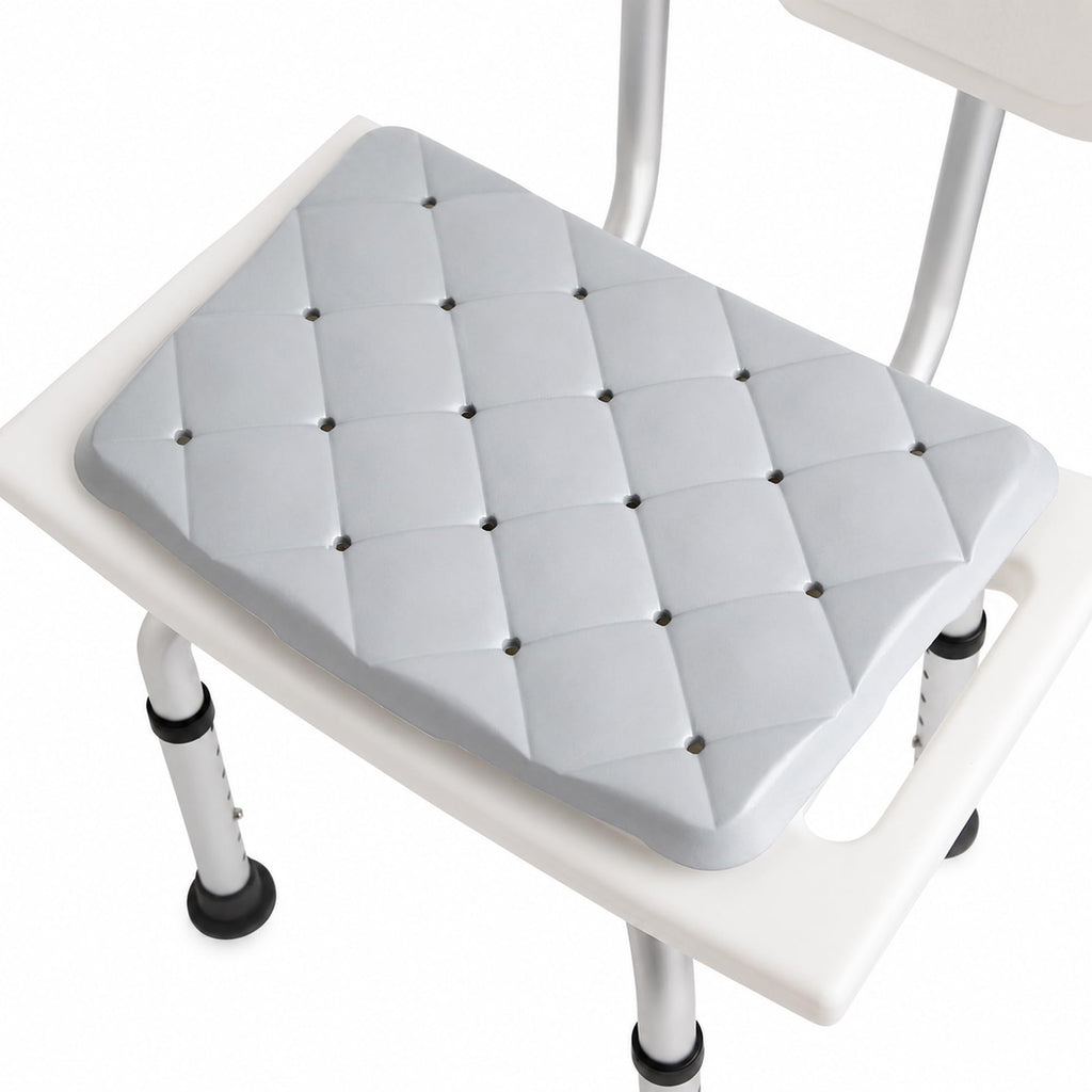 Shower Chair Cushion Waterproof, Shower Seat Cushion and Bath Bench Pad