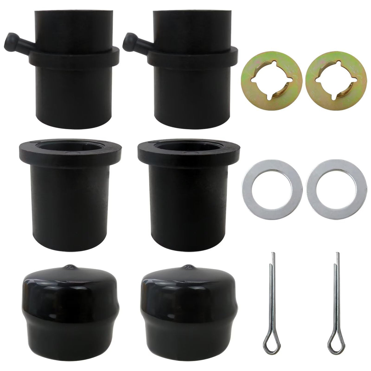 Front Wheel Bearing Rebuild Kit 741-0516, 941-0516, for Cub Cadet for Craftsman for MTD for Troy-Bilt for Ryobi LTX-1040, LTX-1042 by BLUE ELF