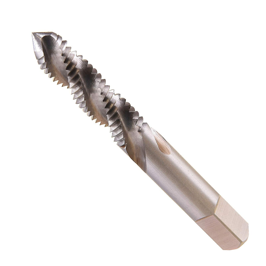 MaxTool 1/4-20 Spiral Flute Taps HSS M2 Thread Taps 20 TPI FULLY GROUND RIGHT HAND; SFF02W02R16