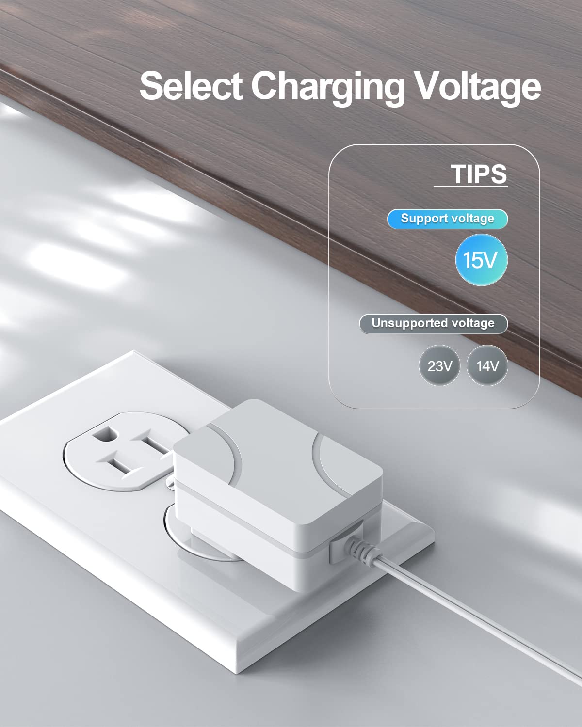 Charger Compatible with Black & Decker Handheld Vacuum HLVA315J HLVA320J